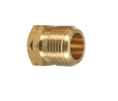 Brass Pol Male Thread Nut 2001