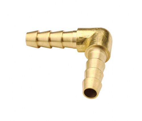 122 mosazné hadice barb fitting 90 ° loket